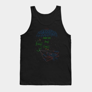 Red Five Standing By - Arcade Game Tank Top